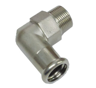 FILTUBE - Codo M diámetro 18x1/2" INSTALPRESS