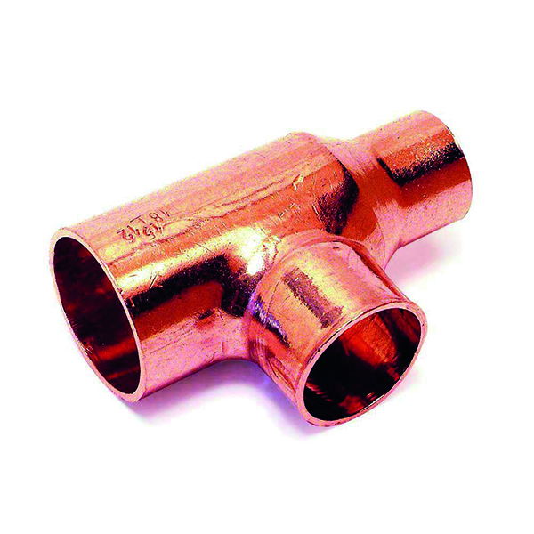 CONCEPT - TE REDUCIDA H FIG.130CUR d.22x18x22mm Cu