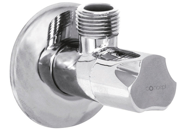 CONCEPT - VALVULA ESCUADRA 1/2"x3/8" CONCEPT 200