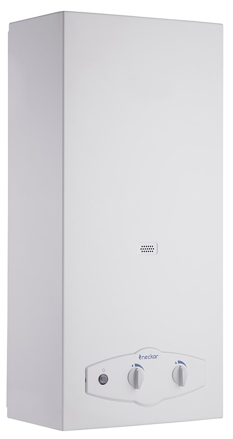 NECKAR - Calentador atmosférico Bajo NOx WRN10-4 KB R 23 N 10l/min gas natural 580x310x225mm clase energética A/M