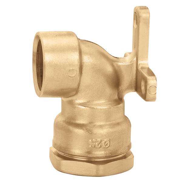 CALEFFI - CODO PLACA DECA D25X3/4"