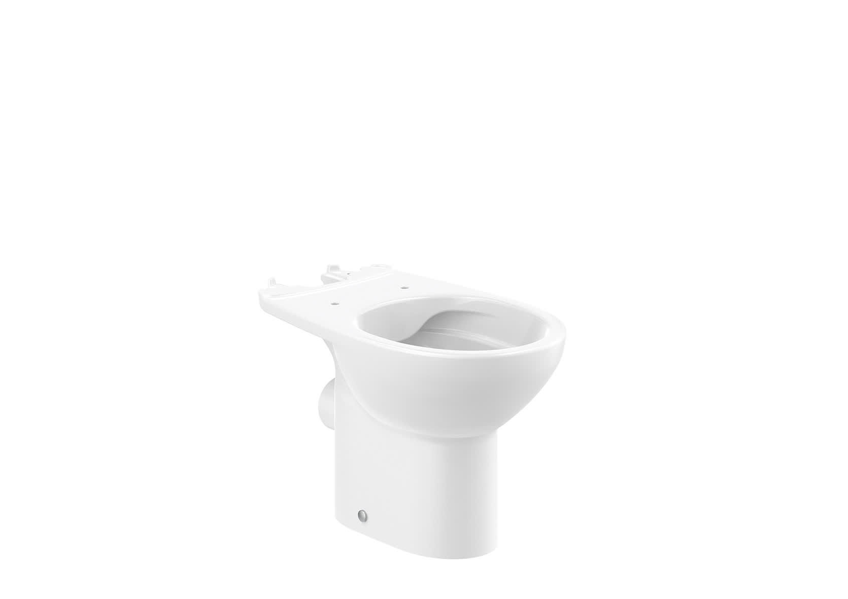 ROCA - Taza para tanque bajo VICTORIA 655mm salida horizontal blanco