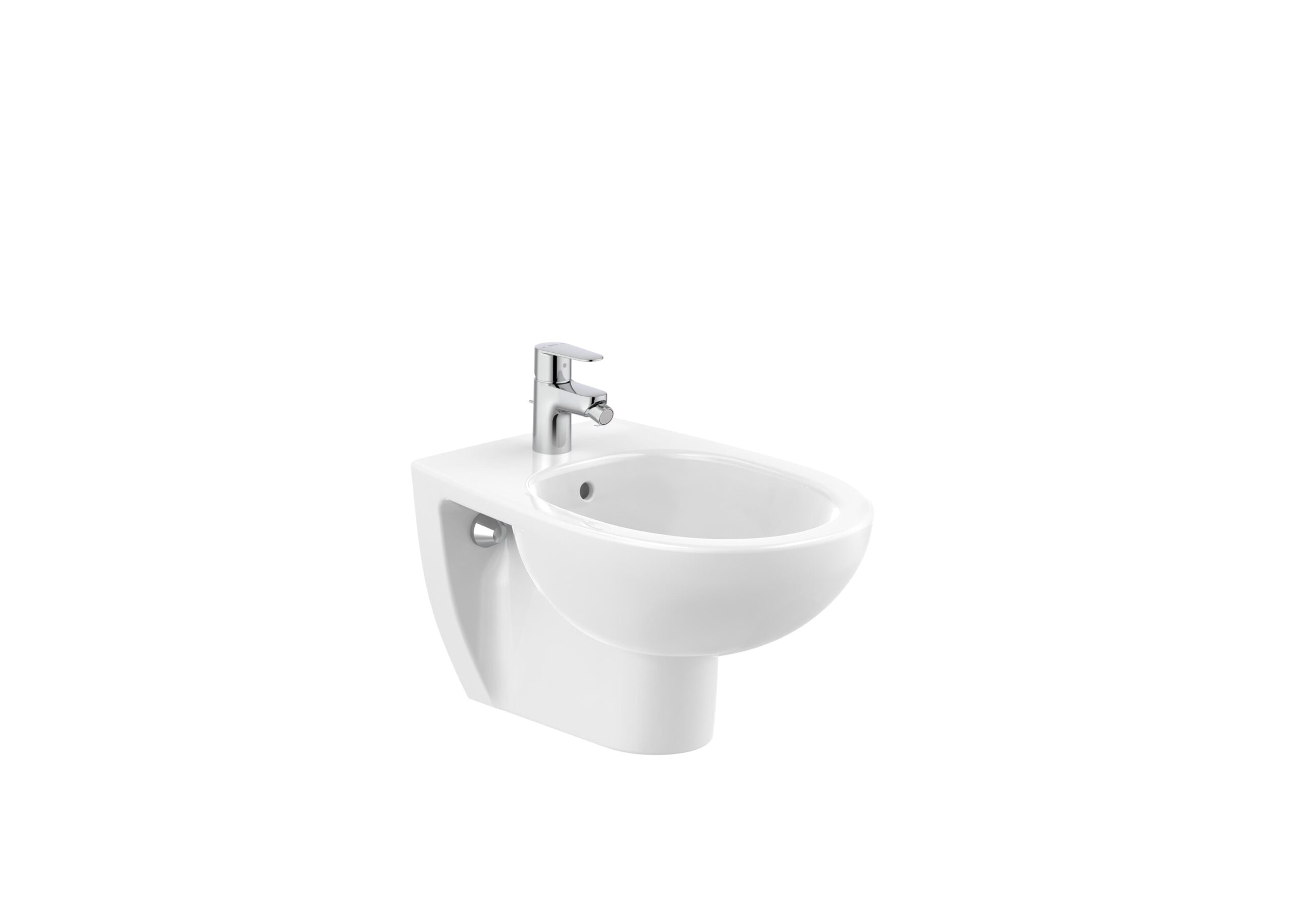 ROCA - Bidé suspendido VICTORIA sin tapa 530mm blanco