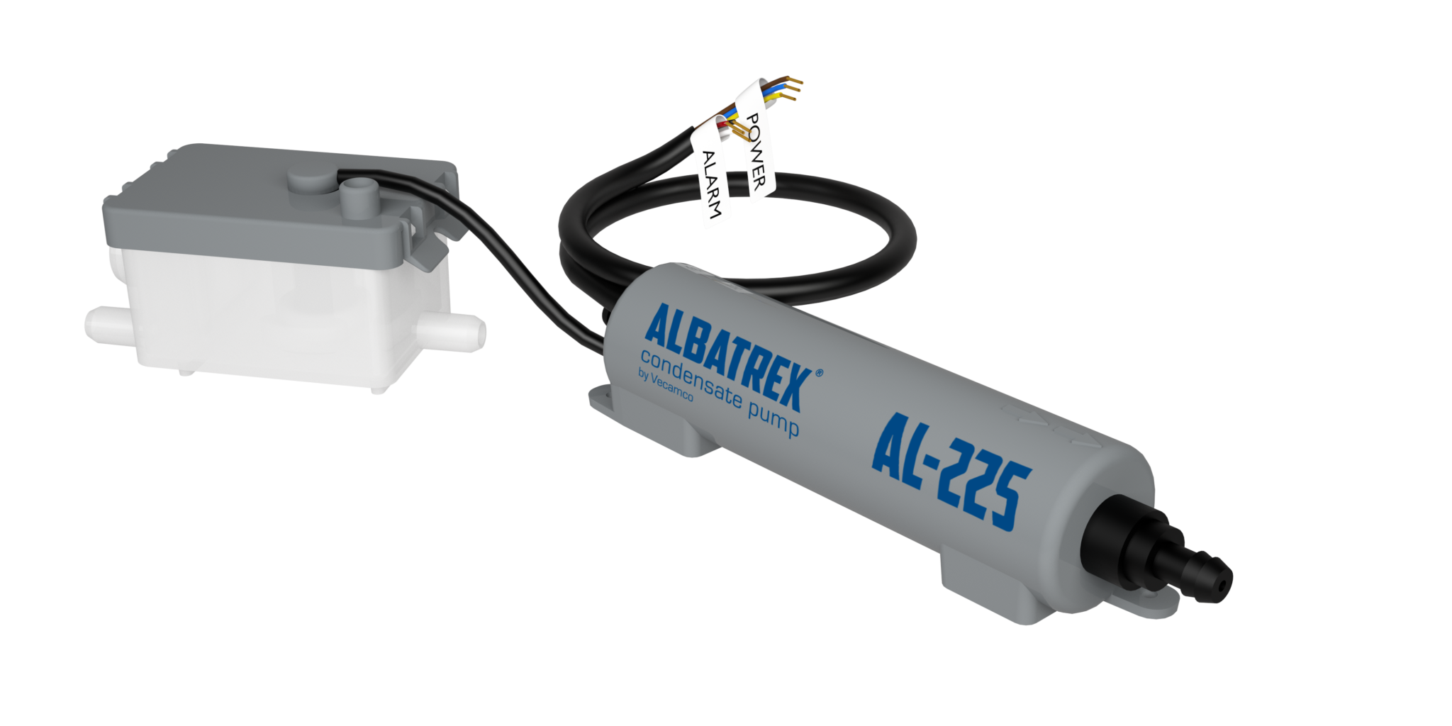 VECAMCO - Bomba drenaje compacta ALBATREX mini 15l/h gris