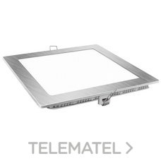 ALFA DYSER - DOWNLIGHT LED CUADRADO PLATA 18w.FRIA