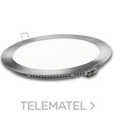 ALFA DYSER - DOWNLIGHT LED REDONDO PLATA 12w.FRIA