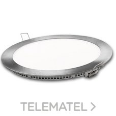 ALFA DYSER - DOWNLIGHT LED REDONDO PLATA 18w.CALIDA