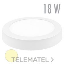 ALFA DYSER - DOWNLIGHT LED SUPERF.REDON.BLANCO 18w.NE