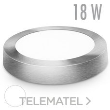 ALFA DYSER - DOWNLIGHT LED SUPERF.REDON.PLATA 18w.FRI