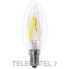 ALFA DYSER - BOMB.LED FILAMENT.VELA CLARA E14 4w.FRIA