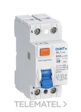 CHINT - DIFERENCIAL PURO 2 P 63A 30mA CL.