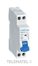 CHINT - INTERRUPTOR AUT.NBH8 1P+N 1M 25A C-4,5kA