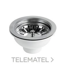 DUCHAFLEX - VALV.FREG.1/2"x115 INOX CESTA S/REBOS.