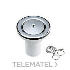 DUCHAFLEX - VALV.LAV./FREG.PLAST.d.35 CAZL.INOX.CR