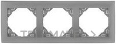 EFAPEL - MARCO TRIPLE ALUMINIO