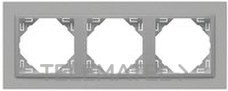 EFAPEL - MARCO TRIPLE ALUMINIO/ALUMINIO