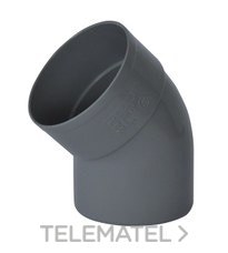 FERRO-PLAST - CODO 45 H-H d.75 S.LISA PVC