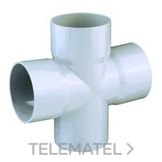 FERRO-PLAST - INJERTO DOBLE PLANO M-H d.200 87'30 PVC