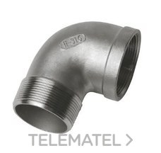 FILTUBE - Codo 90° M-H roscado figura 92 1/2" AISI-316