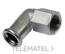 FILTUBE - Codo H diámetro 15x1/2" INSTALPRESS