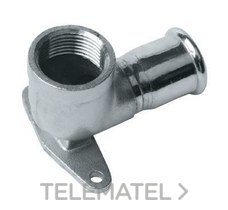 FILTUBE - Codo placa soldado diámetro 18x1/2" INSTALPRESS