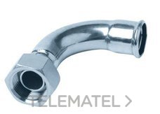 FILTUBE - Curva 2 piezas 22x3/4" INSTALPRESS