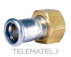 FILTUBE - Racor 2 piezas diámetro 1"x22mm acero al carbono