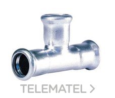 FILTUBE - Te igual H diámetro 22x22x22mm acero al carbono