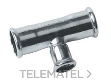 FILTUBE - Te reducción H-H-H diámetro 76x28 INSTALPRESS