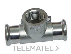 FILTUBE - Te roscada H diámetro 35x3/4x35" INSTALPRESS