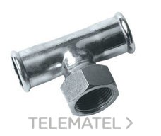 FILTUBE - Te roscada soldada diámetro 18x1/2" INSTALPRESS