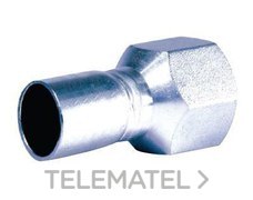 FILTUBE - Unión H diámetro 3/4"x18mm acero al carbono