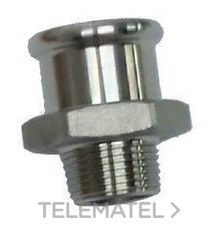 FILTUBE - Unión M diámetro 42x1 1/4" FILPRESS