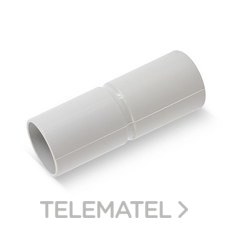 GAESTOPAS - MANGUITO UNION TUBO PVC M40 IP40 GRIS