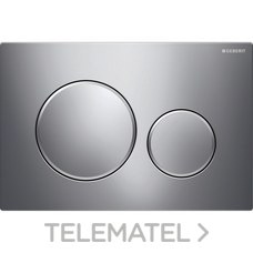 GEBERIT - Pulsador Sigma-20 plástico cromado brillante cromado mate