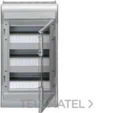 HAGER - Caja distribución vector VE superficie con 3 filas 36 IP55