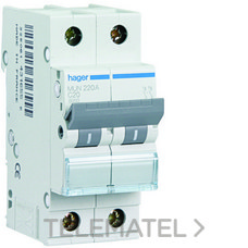 HAGER - INT.AUT.2P 20A CURVA-C 6kA