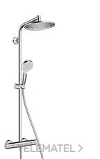 HANSGROHE - Conjunto termostato Crometta S 240 showerpipe cromo