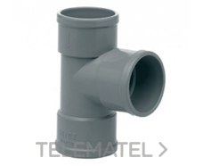 IBIDE - Derivación 87° H-H diámetro 40mm gris