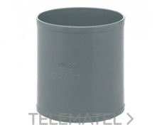 IBIDE - Manguito deslizante encolar H-H diámetro 125mm gris
