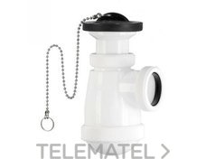 IBIDE - Sifón corto horizontal válvula lavabo bidé 1.1/2"-63