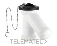 IBIDE - Sifón vertical tipo Y válvula lavabo bidé 1.1/2"-63