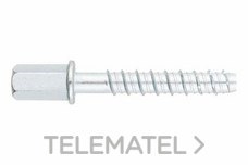 INDEX - Anclaje fijación directa en hormigón TFF Ø6x35 M8-M10 rosca métrica, homologado ETE Opción 1, cincado (50 unidades)