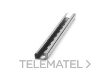 INDEX - Guía perforada GU-PE 20x10x1 2000mm cincado