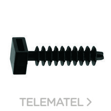 INDEX - Taco brida diámetro 8mm negro - Imagen 2