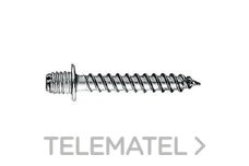 INDEX - Tirafondo abrazadera + grapa AB-TA M8x40 zincado ranurado