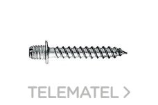 INDEX - Tirafondo abrazadera + grapa AB-TA M8x60 zincado ranurado