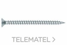 INDEX - Tirafondo de cabeza avellanada TP-PO Z huella Pz 4x40 cincado caja con ventanilla (150 unidades)