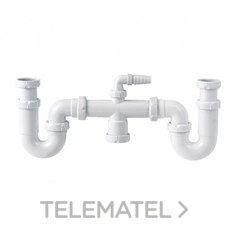 ALIAXIS - SIFON CURV.DBL.EXTBLE.S30 ORIENT.1.1/2"