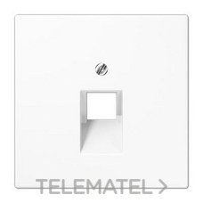 JUNG - PLACA CENTRAL 1 TOMA TELEF.UAE BL.ALPINO